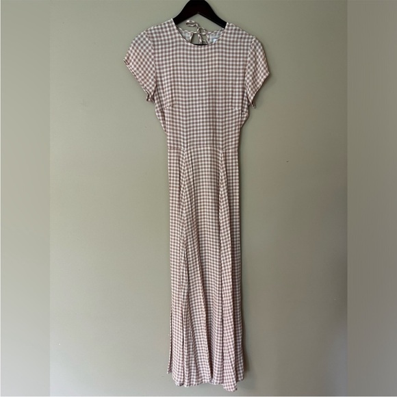 NWT Urban Outfitters Cap Sleeve Gingham Dress - Picture 5 of 6